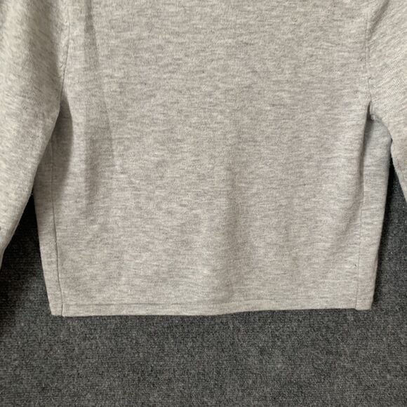 Wild Fable Cropped Cardigan NWT Gray W/applied Roses Sz Small - Picture 11 of 12